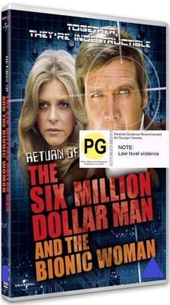 Return of the Six Million Dollar Man and the Bionic Woman & New Region 2 DVD Carousel 1