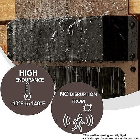 Automatic Chicken Coop Door Light Sensing Evening and Morning Delayed Opening Ti Carousel 2