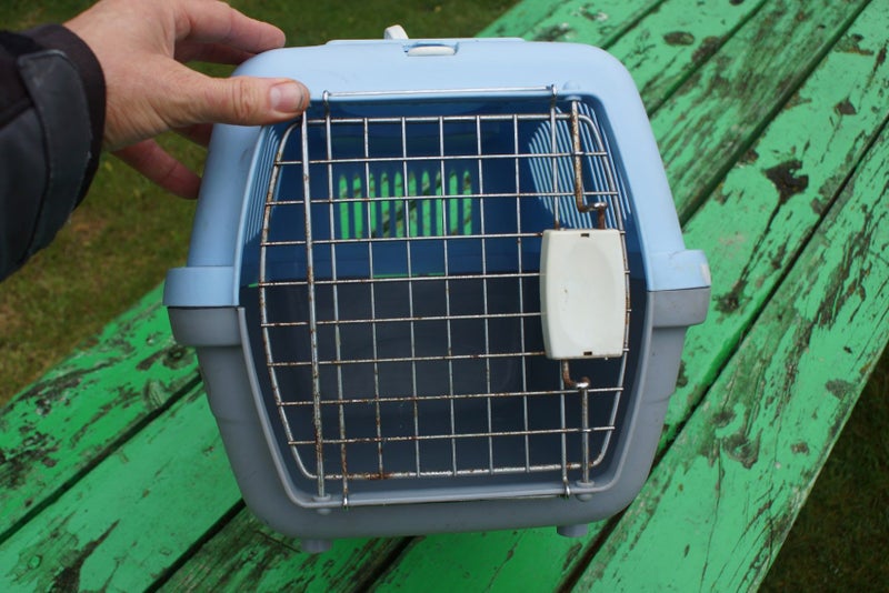 Cat Box. Small dog crate. Ideal for taking pets to the Vet. Animal Transport. Carousel 2