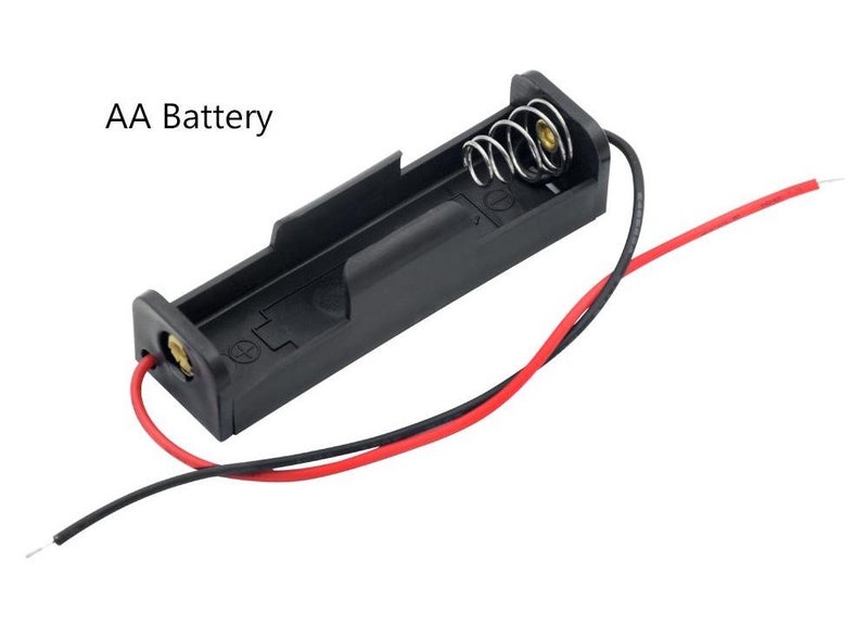 Battery Holder 1x AA / 1 Slot / Battery Storage Box / Battery Case Carousel 1