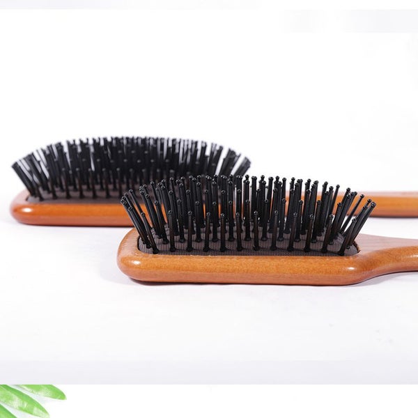 Luxury Wooden Paddle Hair brush Anti static Massage Wood Hair Comb Size L 25x8.562992596055809111
