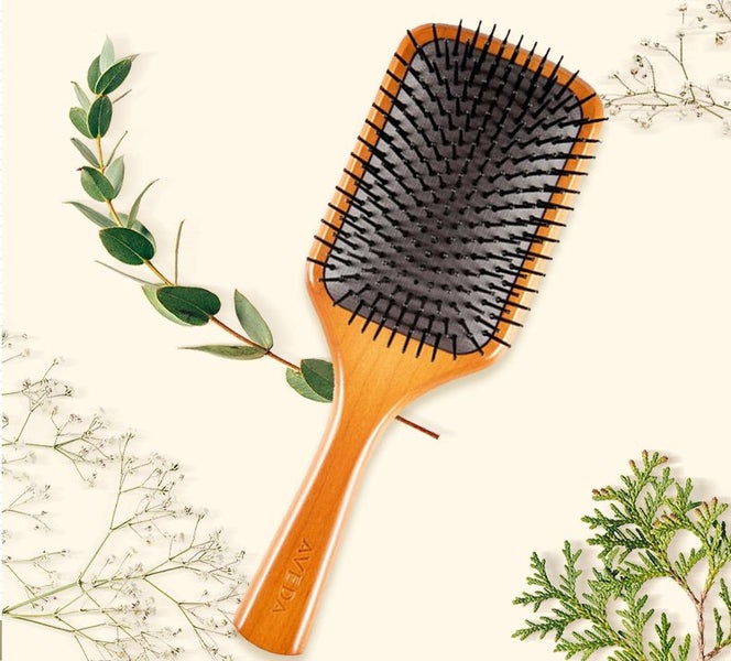 Luxury Wooden Paddle Hair brush Anti static Massage Wood Hair Comb Size L 25x8.5629925960558091122