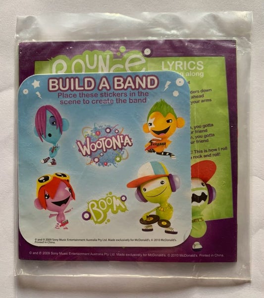 2010 Wootonia - BOOM - CD-ROM - McDonalds Happy Meal Toy (New in Bag) Carousel 2