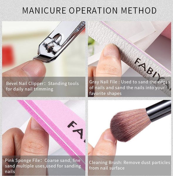 Manicure and Pedicure Tools Kit Sale NZ Stock Deal Carousel 6
