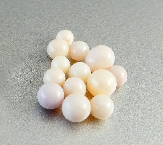 EXTREMELY RARE NON-CULTURED 100% NATURAL WHITE WILD PEARLS LOT Carousel 2