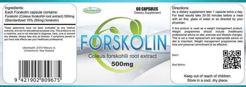 FORSKOLIN - Coleus forskohlii extract62971020686209111