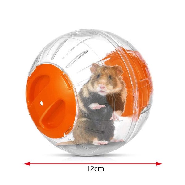 Cute Hamster Running Ball Silent Exercise Wheel -Orange Carousel 2