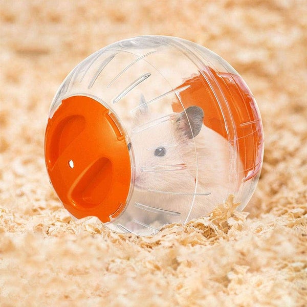 Cute Hamster Running Ball Silent Exercise Wheel -Orange Carousel 6