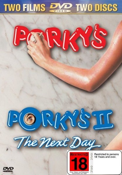 Porky’s 1+2 The Next Day (Porkys I+II) New 2xDVDs Region 2