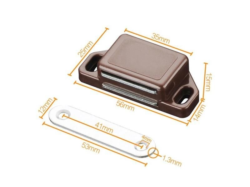 10 Sets Door Catches With Strong Magnetic Cabinet Latch For DIY Carousel 1