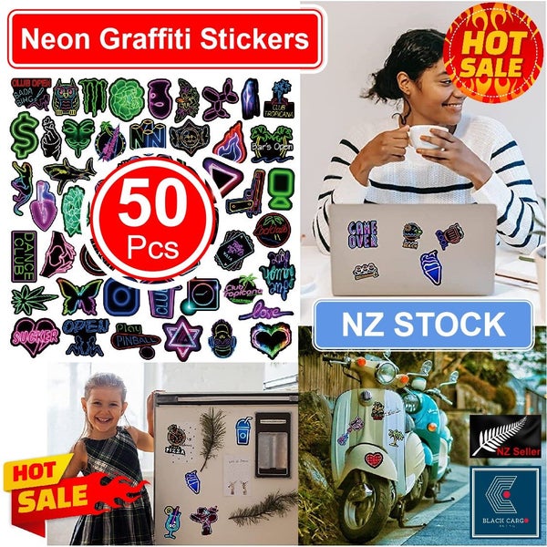 50 Sticker Set *Local STOCK NOW* Carousel 1