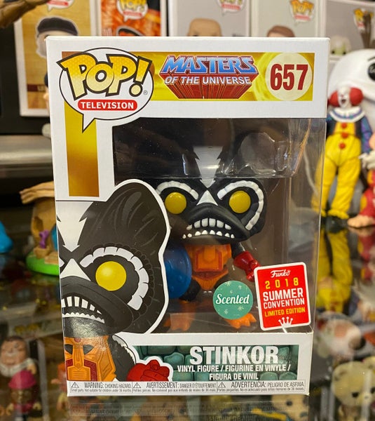 Masters of the Universe - Stinkor SDCC18 Pop! Vinyl Figure! Carousel 1