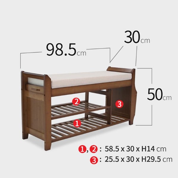 Bench stool Carousel 12