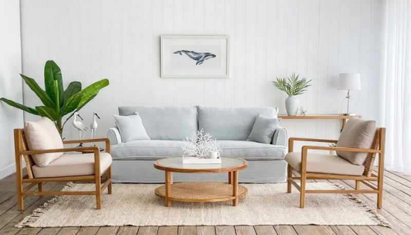 Round Long Island Coffee Table Carousel 1