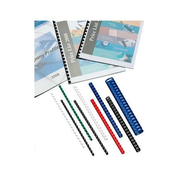 Gbc binding comb 8mm blue pk100 Carousel 1