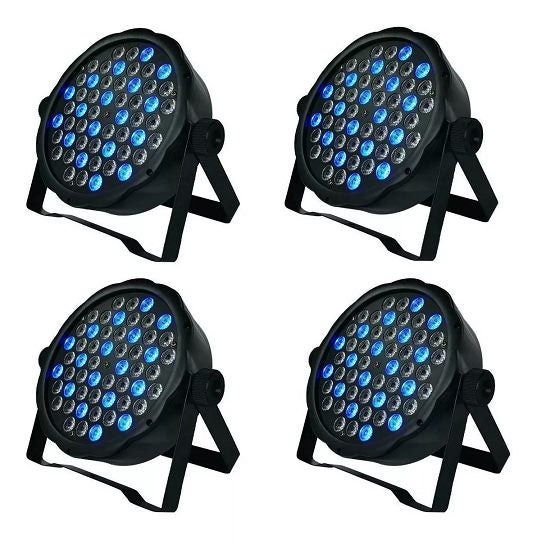 8 X 54 LEDs PAR Lights Professional DMX-512 RGB LED Strobe Stage PAR Lights62996351902467111