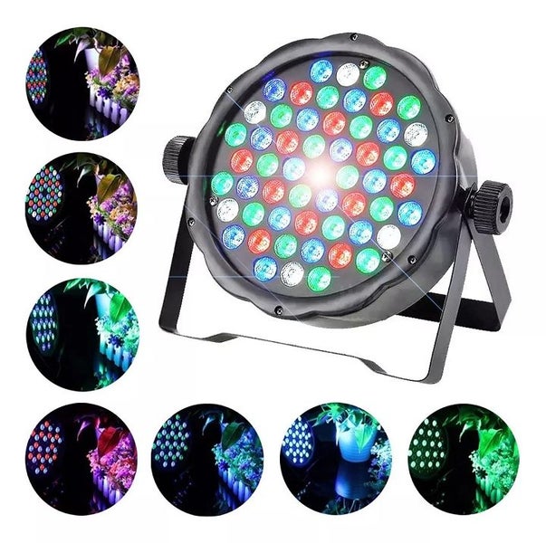 8 X 54 LEDs PAR Lights Professional DMX-512 RGB LED Strobe Stage PAR Lights62996351902467112