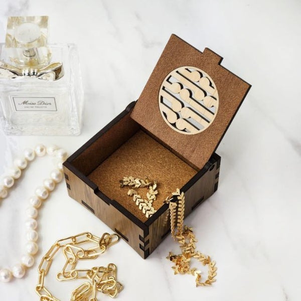 Trinket Box - River Rimu Koru (8cm) Carousel 2