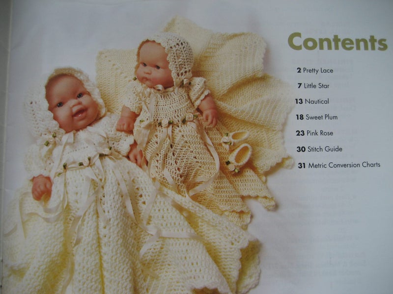 NEW DOLLS CLOTHES Crochet PATTERNS 8 - 12" Dolls Carousel 3