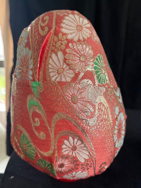 Two extra large vintage Hime-daruma-Gofun Carousel 2