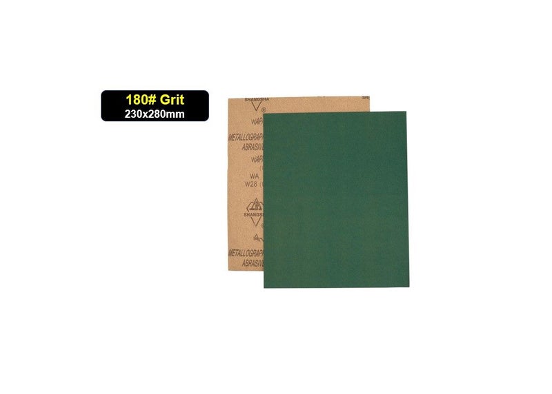 PTN 1pc 180# Grit 23x28cm Dry Sandpaper Sanding Sheet Sand Paper Abrasive Carousel 1