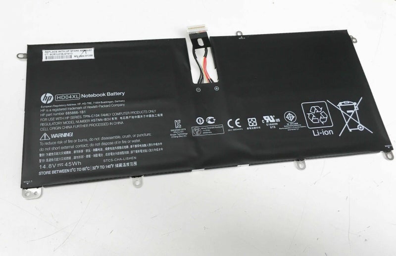 HP Laptop Battery HD04XL For HP Envy Spectre XT 13-2120tu 13-2021tu 13-2000eg Carousel 2