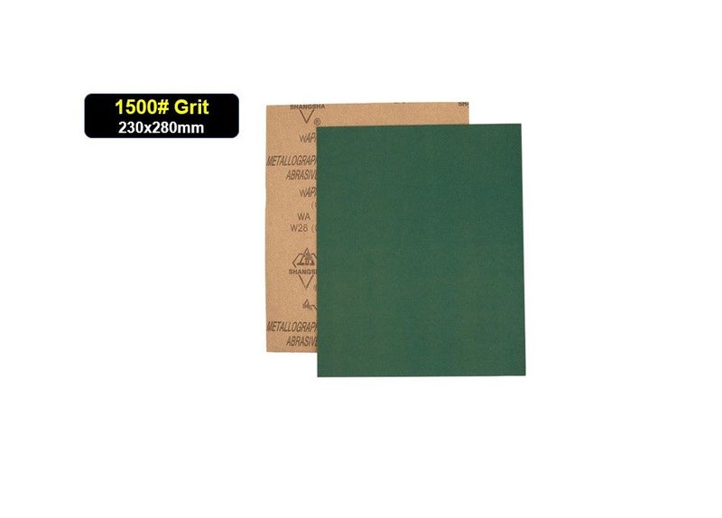 PTN 1pc 1500# Grit 23x28cm Dry Sandpaper Sanding Sheet Sand Paper Abrasive Carousel 1