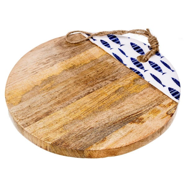 Atlantic Fish Enamel Round Chopping Board Carousel 2
