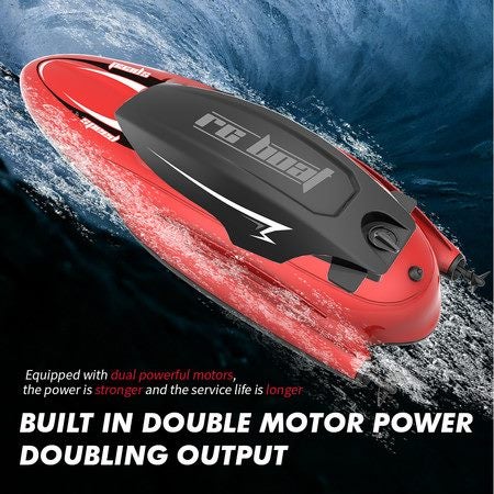 2.4G RC Speed Boat Waterproof Rechargeable Carousel 1