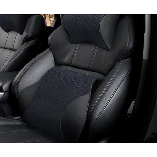 Memory Cotton Massage Decompression Car Seat Headrest Lumbar Support Other Ortho Carousel 4