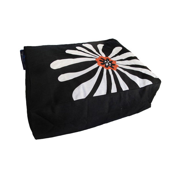 Heavy Duty Pure Cotton Pet Dog Bed Cover Black Carousel 1