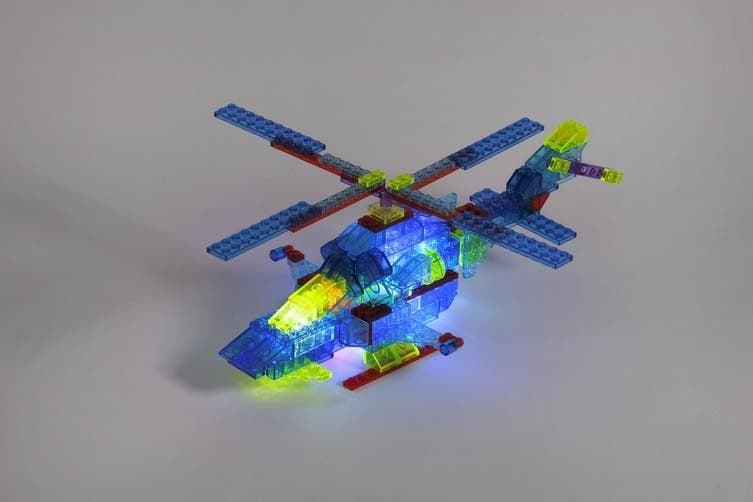Lego Compatible MetaMorph Blocks (Light Up Helicopter) Carousel 2
