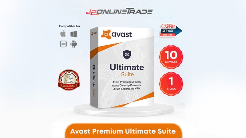 Avast Security Premium Ultimate Suite - 10 Device 1 Year Carousel 1