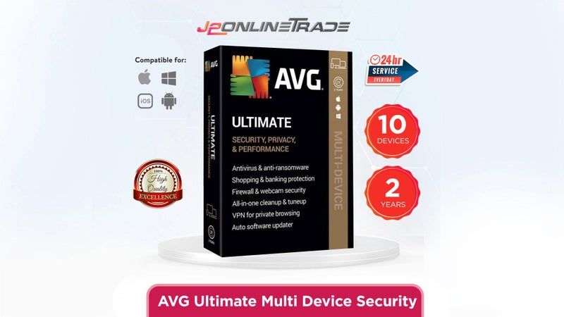 AVG Ultimate Multi Device Security - 10 Device 2 Year Carousel 1