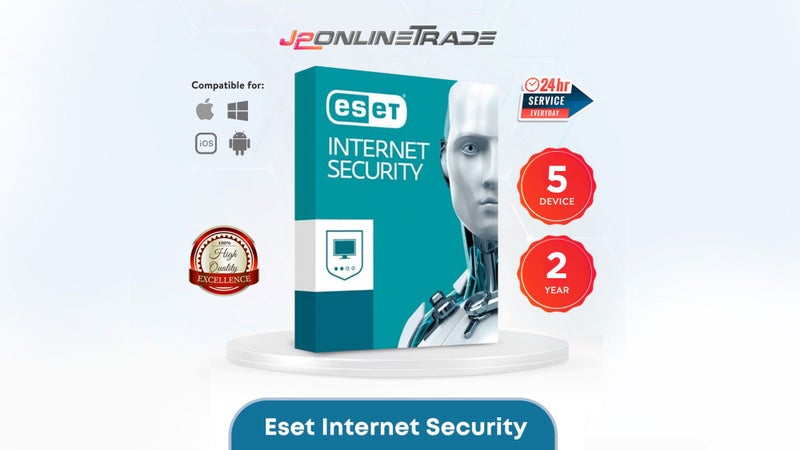 Eset Internet Security Antivirus - 5 Device 2 Year Carousel 1