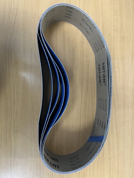 SANDING BELTS 1220 x 100 Zirconium 100gRIT Carousel 1