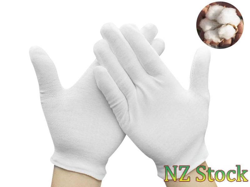 Cotton Gloves (Auckland Stock) Carousel 2