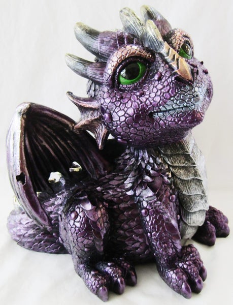 Large Purple Dragon Carousel 1