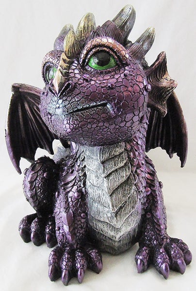 Large Purple Dragon Carousel 2