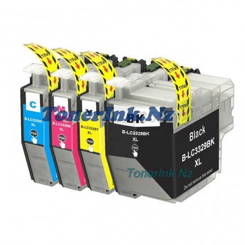 Brother MFCJ5930DW J6935DW LC3329XL Ink Cartridge Compatible Full Set Carousel 1