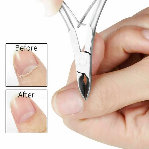 3PCS Nail Art Cuticle Pusher Spoon Cutter Clipper Set Carousel 2