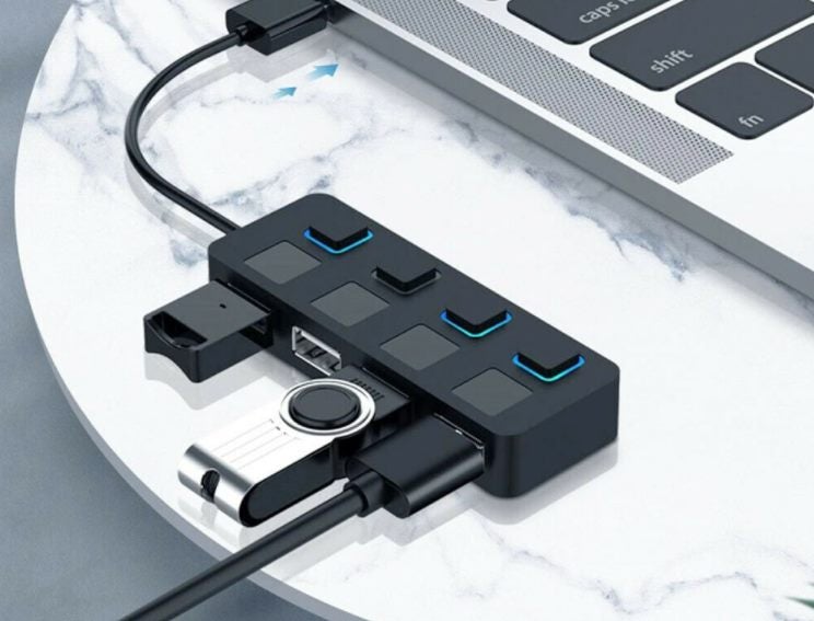 Multi USB Splitter HUB 4 Ports Expander USB 2.0 Carousel 1