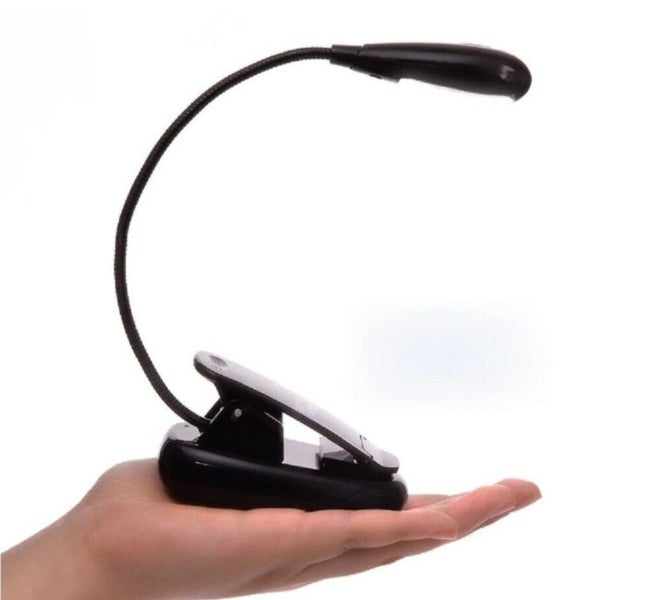 USB Flexible Reading LED Light Clip On Beside Bed Desk Table Lamp Carousel 1