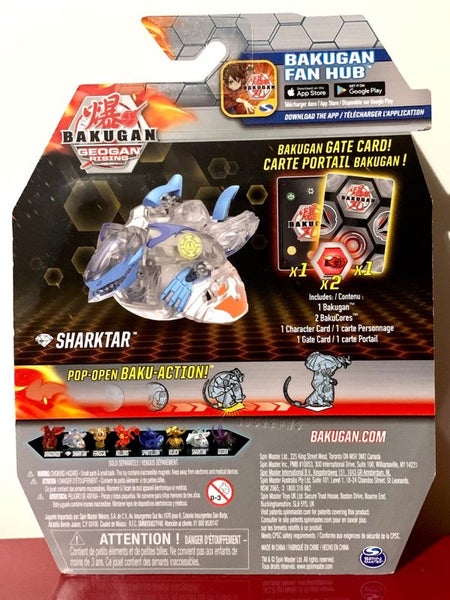 *Diamond* Sharktar Core Bakugan - Geogan Rising Carousel 4