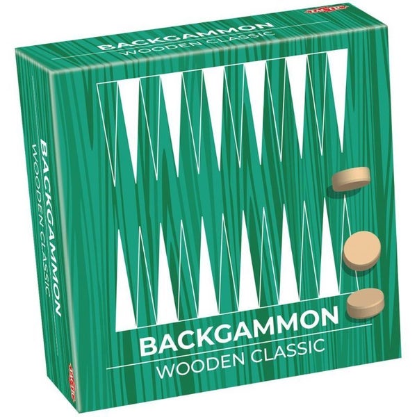 Wooden Classic Backgammon (Travel Size) Carousel 1
