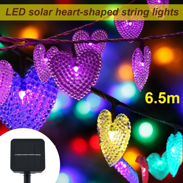 Outdoor Christmas Tree Decor Light with 8 Lighting Modes Solar String Carousel 1