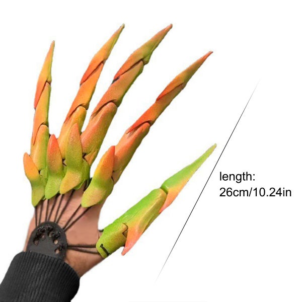 Halloween Articulated Fingers, 3D Printed Articulated Finger Extensions Carousel 2