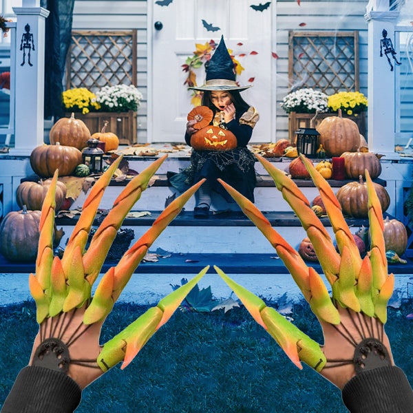 Halloween Articulated Fingers, 3D Printed Articulated Finger Extensions Carousel 4