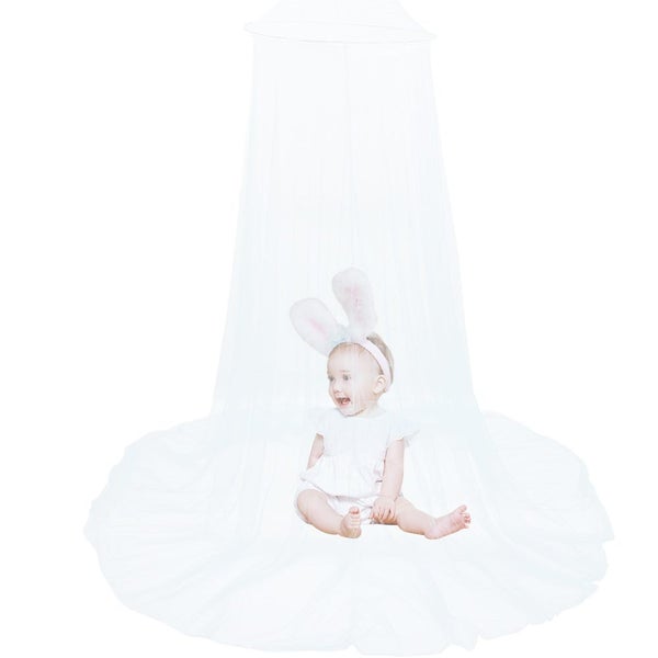 Mosquito Net Canopy Insect Bed Canopy Dome Tent Lace Netting Mesh Prin Carousel 1