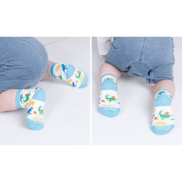 14 Pairs Baby Boys Girls Toddler Cosy Fluffy Slipper Socks Anti Slip Wa Carousel 2